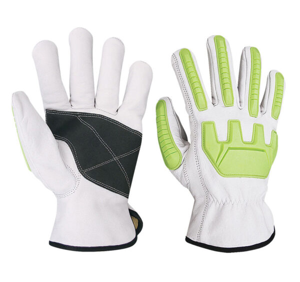 The Pakistan prefect Impact and medium level cut resistant work glove and low in price
