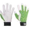puncture resistant cowhide leather garden gauntlet gloves